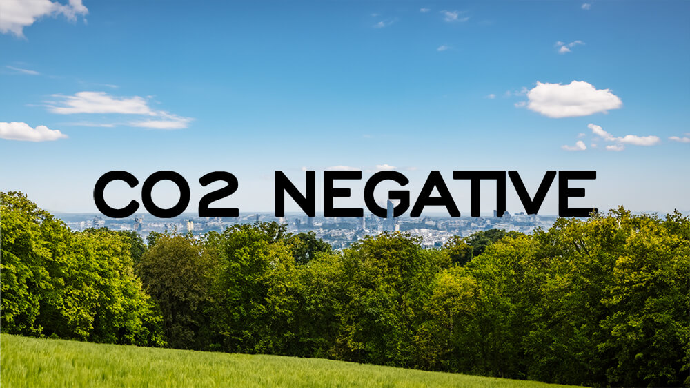 CO2 negative